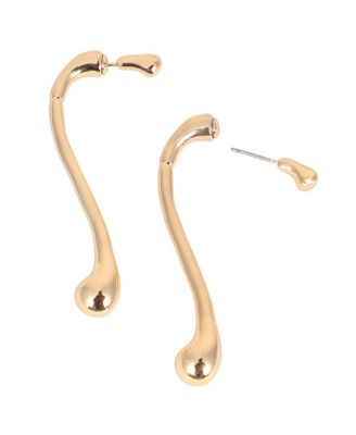 Women's The Back-Drip Drop Earrings - California Gold