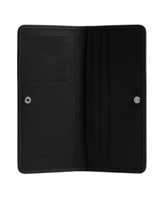 Essential Crystal Signature Jacquard Slim Wallet