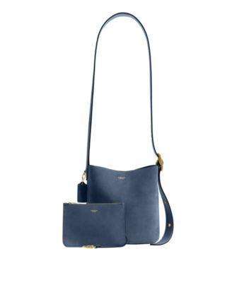 Bleecker Small Suede Bucket Bag 21