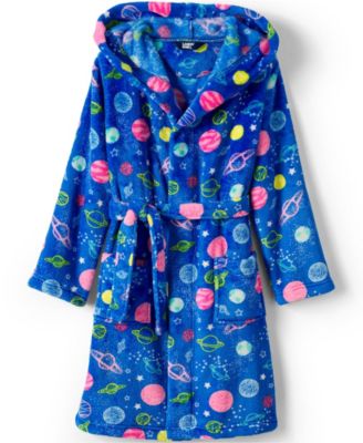Big Girls Fleece Hooded Robe