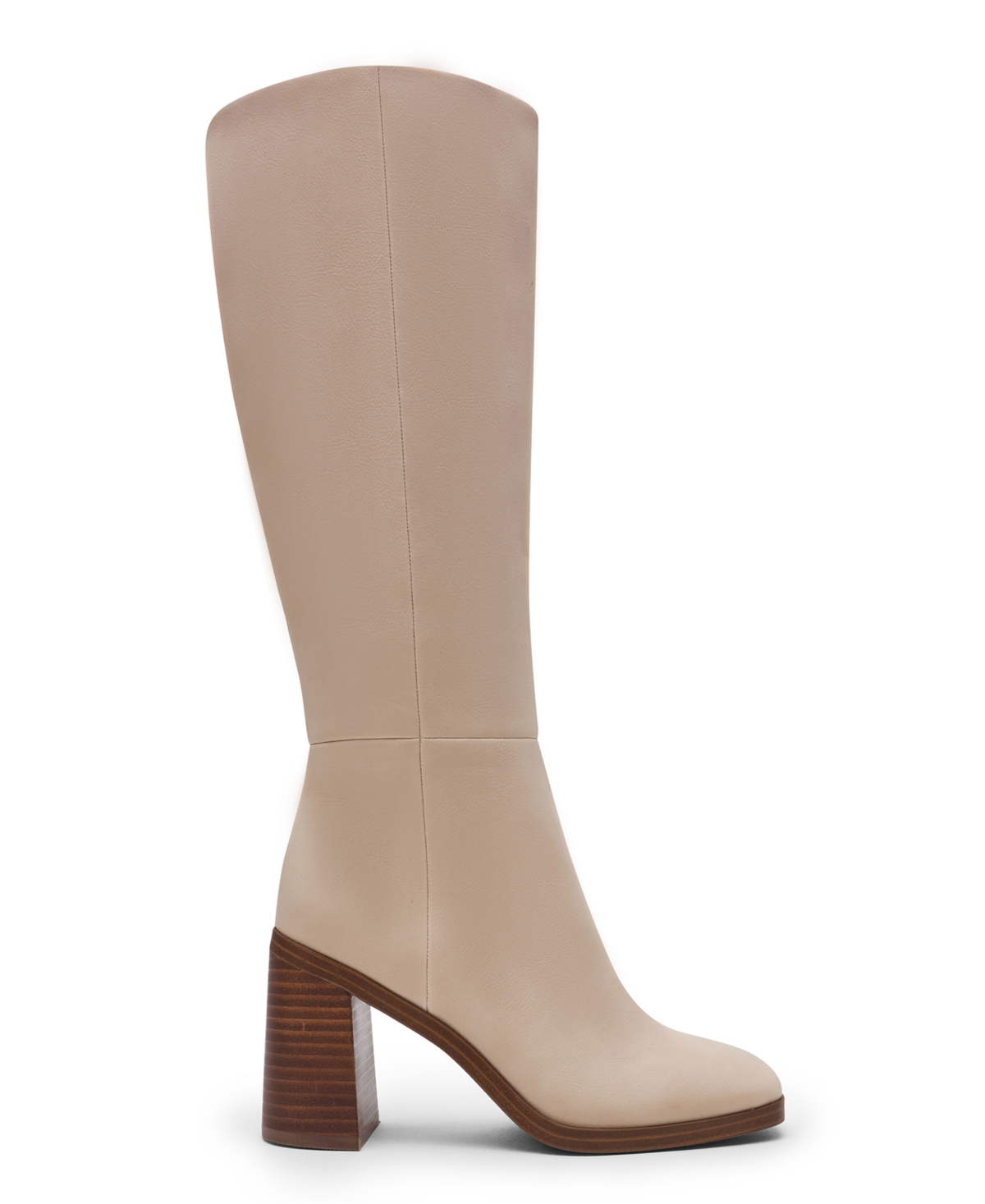Dv Dolce Vita Women's Flapper Knee-high Block-heel Dress Boots In Neutral