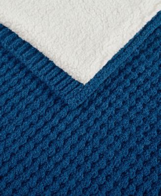 Rowan Waffle Knit Chenille Throw, 50" x 60"