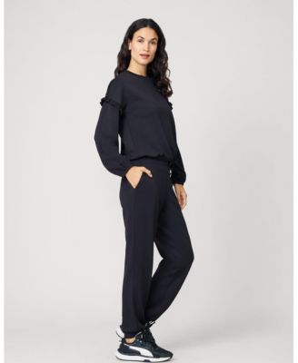 Women's Bubble Hem Jogger Set
