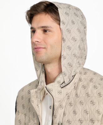 Men's Regular-Fit Color-Block Puffer Jacket