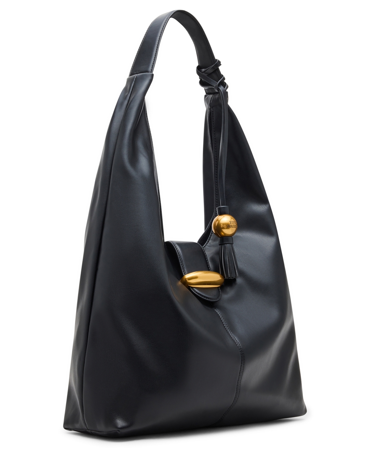 Steve Madden Bbronwyn Large Hobo Bag In Black
