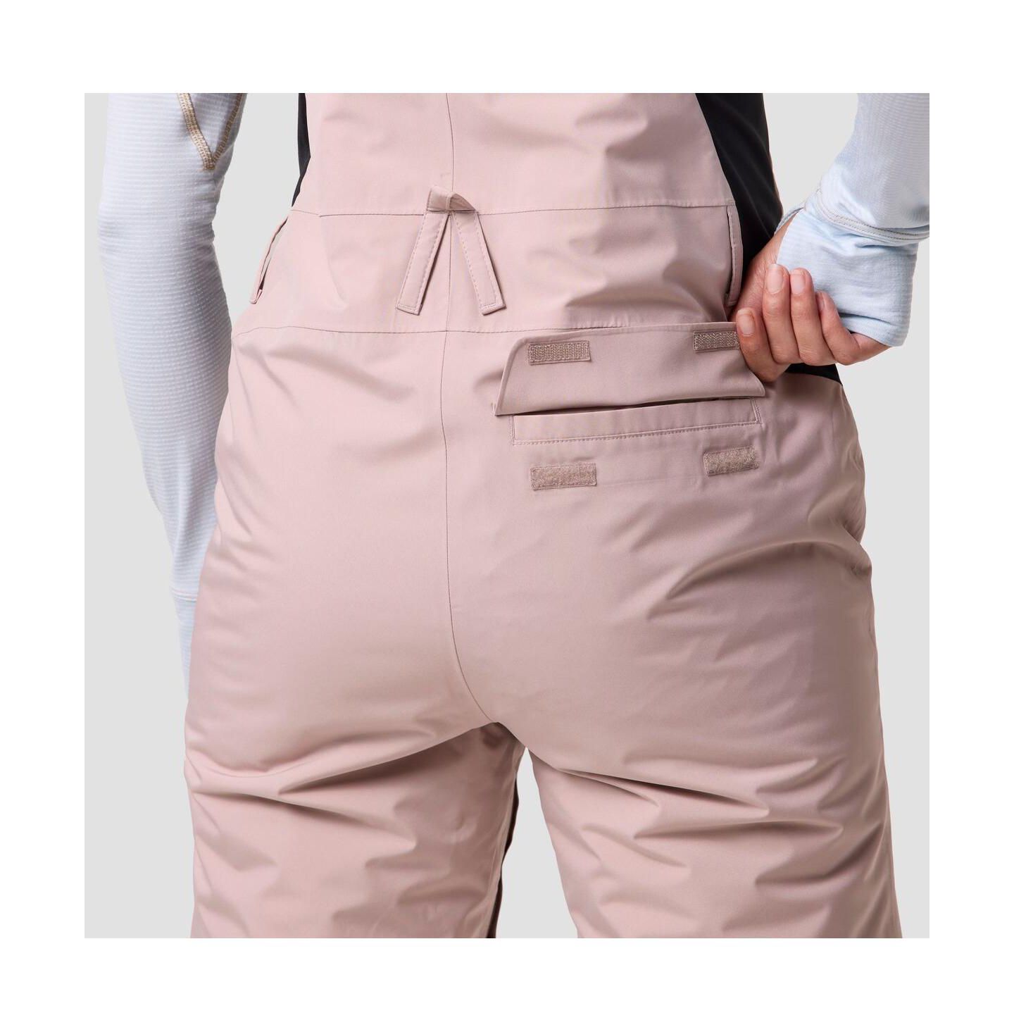 Женские брюки Backcountry CrestCruiser Insulated Bib Insulated Ski and Snowboard, цвет: Коричневый — фото 4