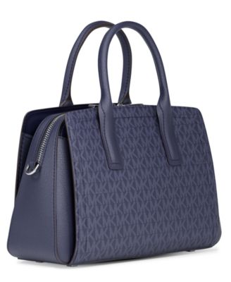 Laila Small Signature Logo Satchel Bag