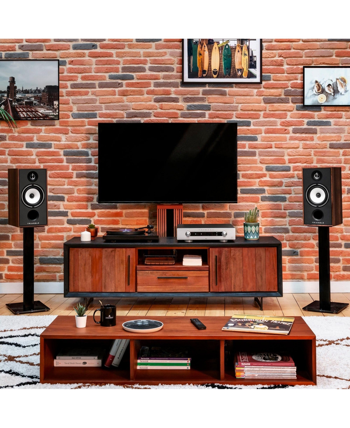 Triangle Borea BR04 Bookshelf Speakers (Pair) - Chestnut