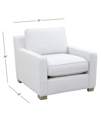 Stacia 37" Fabric Fully Padded Chair