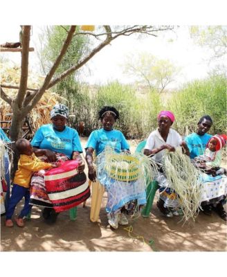 Crimson Courage Handwoven Red & White Sisal Straw Basket Tote