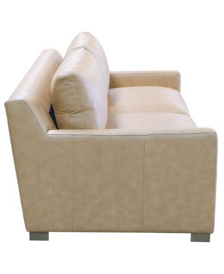 Stacia 97" Leather Upholstery Sofa