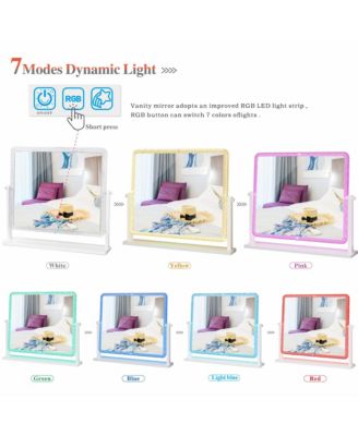 18x21" Vanity Mirror with RGB Lights & Touch Controls