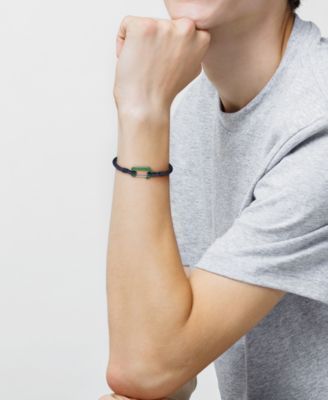 Men's Aluminum Carabiner Closure Bracelet