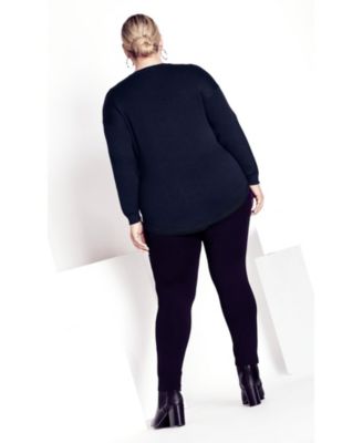 Women's Tully Curved Hem Sweater