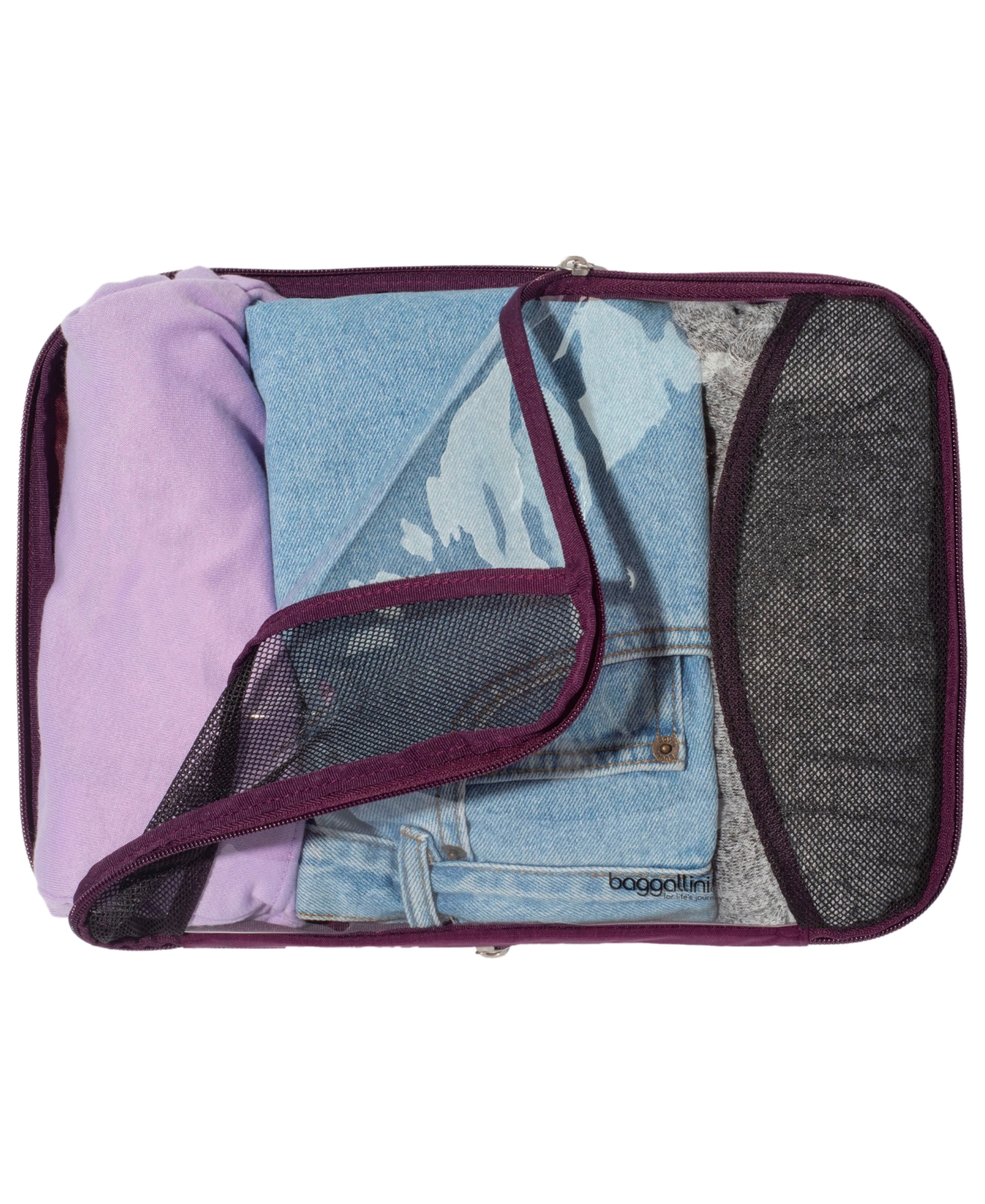 Baggallini Compression Cube 3-piece Set In Multi