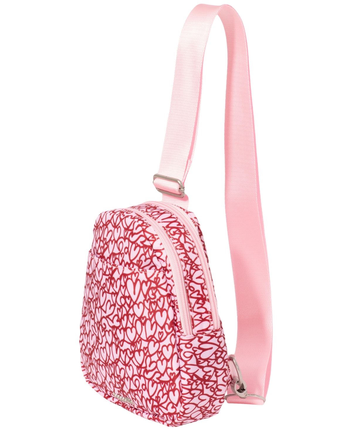 Baggallini Mini Double Zip Sling Bag