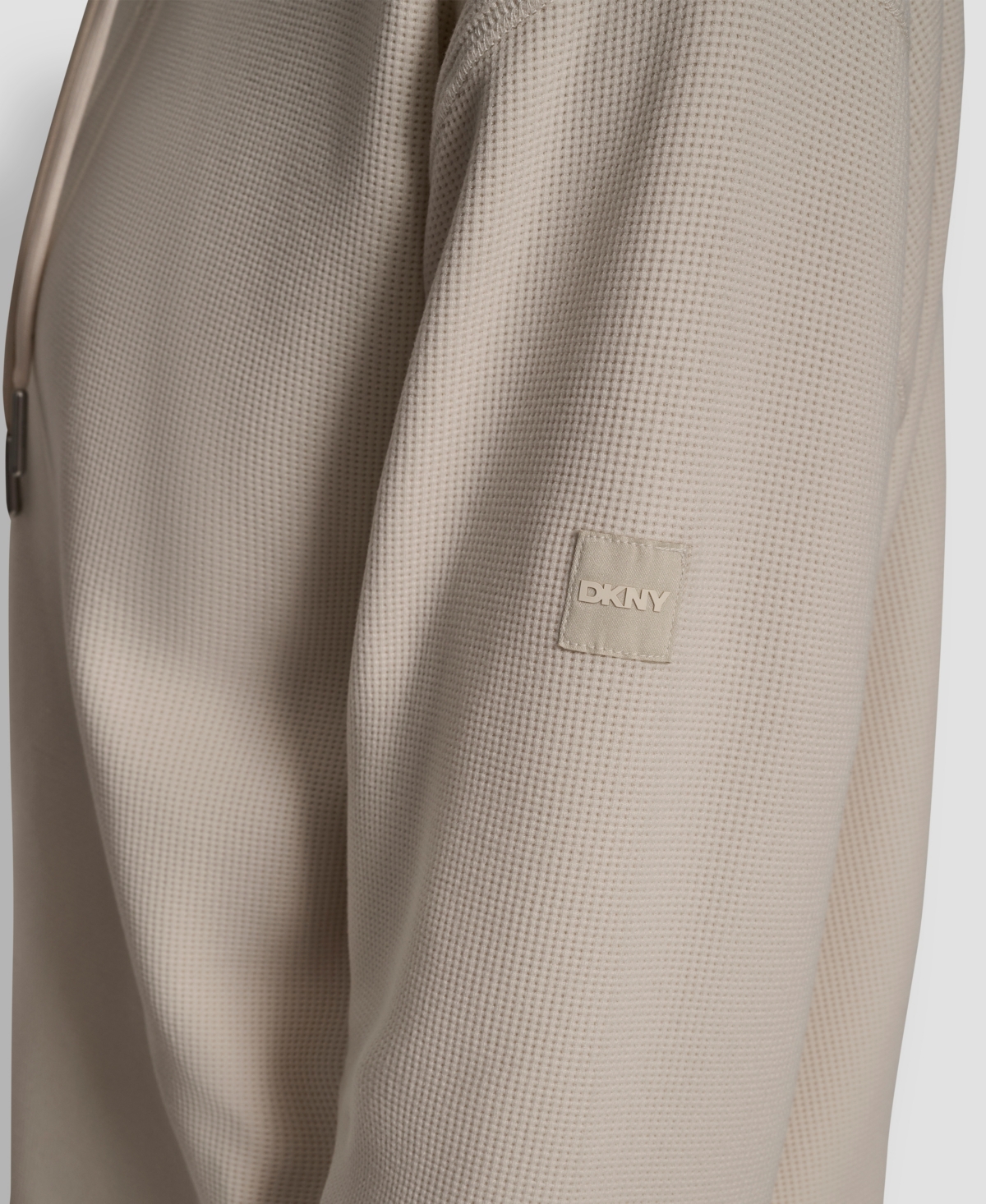 Dkny Women's Transcend Thermal Pull-on Hoodie In Neutral