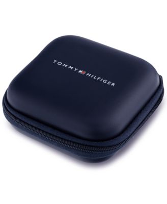 Men's Brown Leather with Black Ion-Plating Braided Bracelet