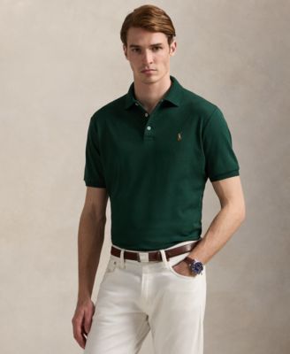 Men's Custom Slim Fit Soft Cotton Polo Shirt