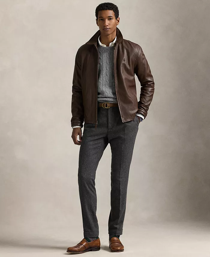 Men's Leather Jacket - thumbnail 2