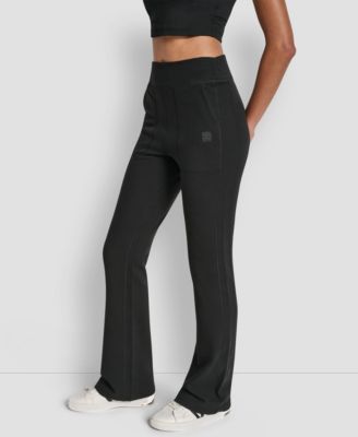 DKNY - Women's Thermal High Waist Flare Pants