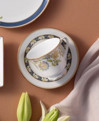 Tusker Garden Set of 4 Saucers, 6"