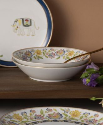 Tusker Garden Set of 4 Soup Bowls, 12 oz.