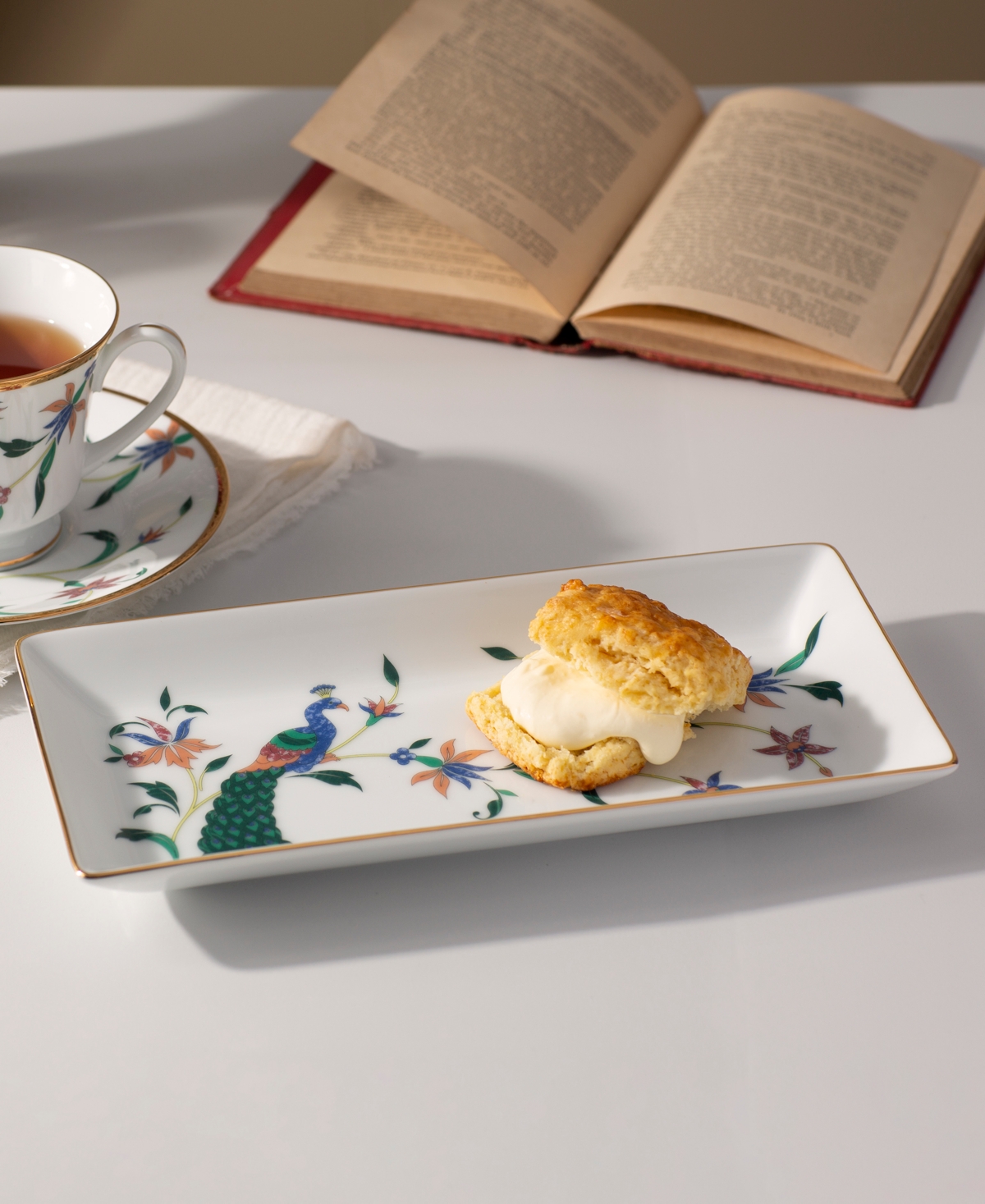 Noritake Bountiful Garden Rectangular Tray