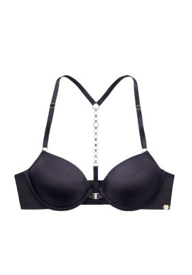 Women's Chain Detail Push Up Bra