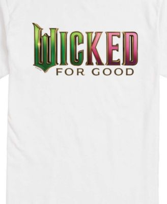 Men's Wicked Part 2 For Good Logo Short-Sleeve Graphic Printed T-Shirt