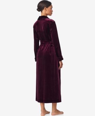 Women's Long Sleeves Shawl Collar Robe