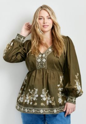Women's Plus Size Ethereal Escape Top