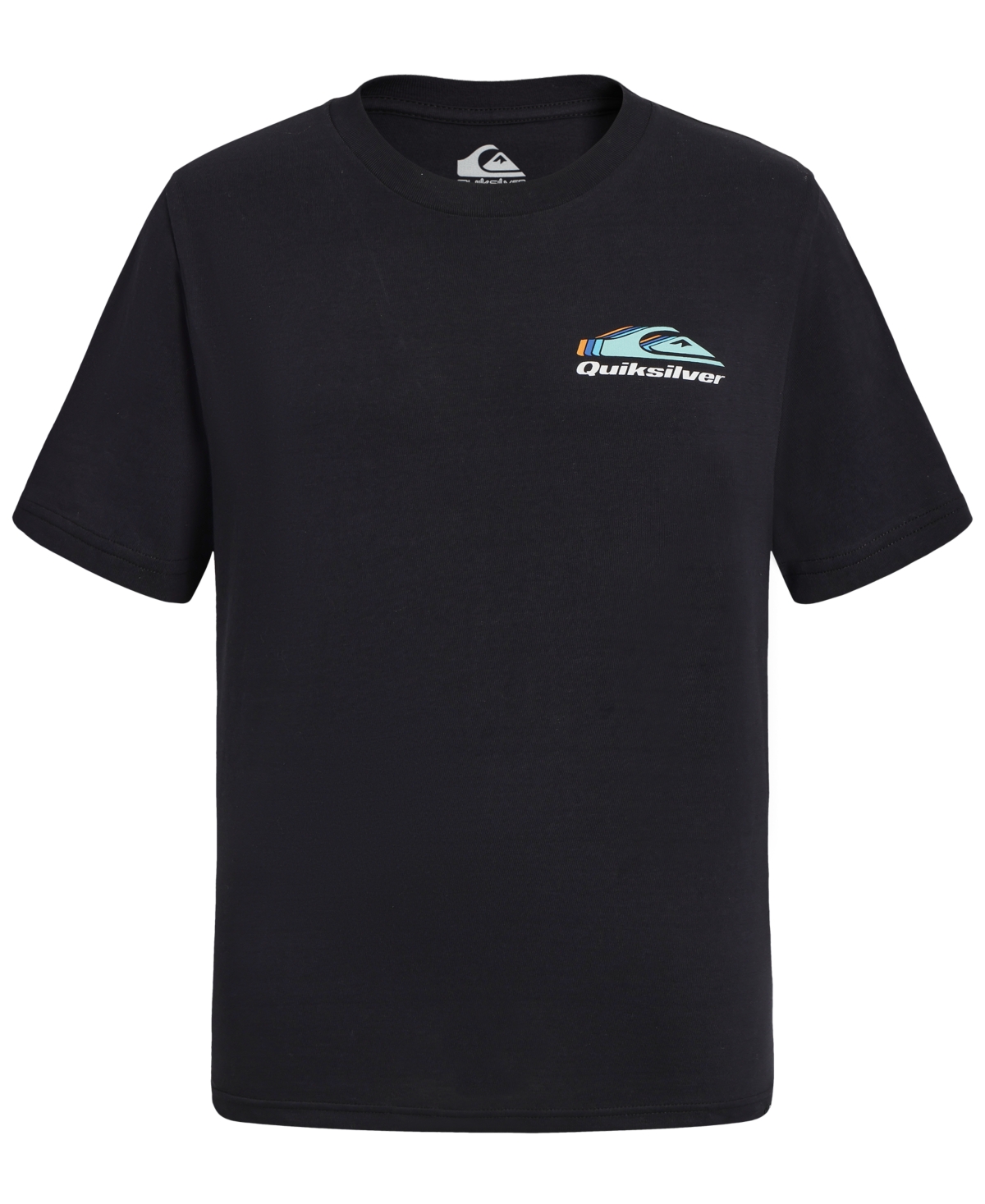 Quiksilver Boys 8-20 Omni Wave Short-sleeve T-shirt In Black