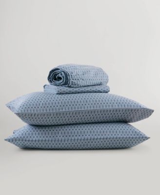 Super 144-Thread Count Cotton 3-Pc. Sheet Set, Twin