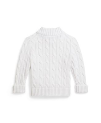 Baby Boys' Cable Full-Zip Sweater