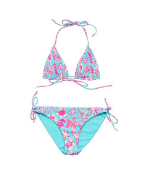 Купальники Snapper Rock Big Girls Tropical Glow Teen Recycled Triangle Bikini