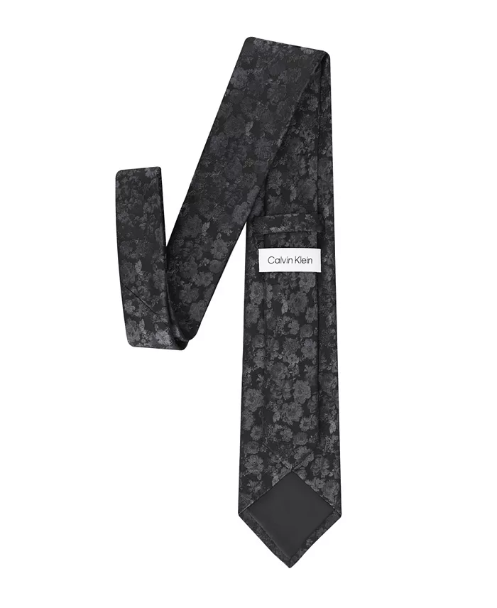 Men's Eloise Floral Print Tie - thumbnail 10