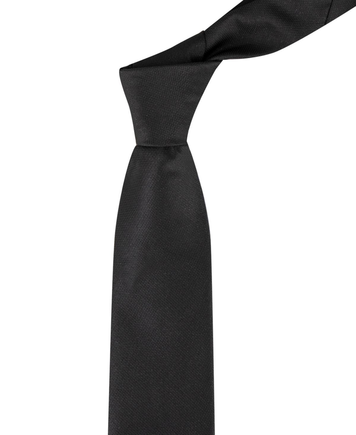 Calvin Klein Men's Emerson Lurex Solid Tie In Black