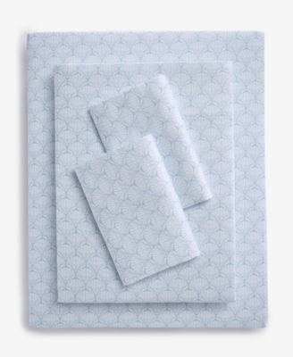 550 Thread Count Printed Cotton 4-Pc. Sheet Set, King