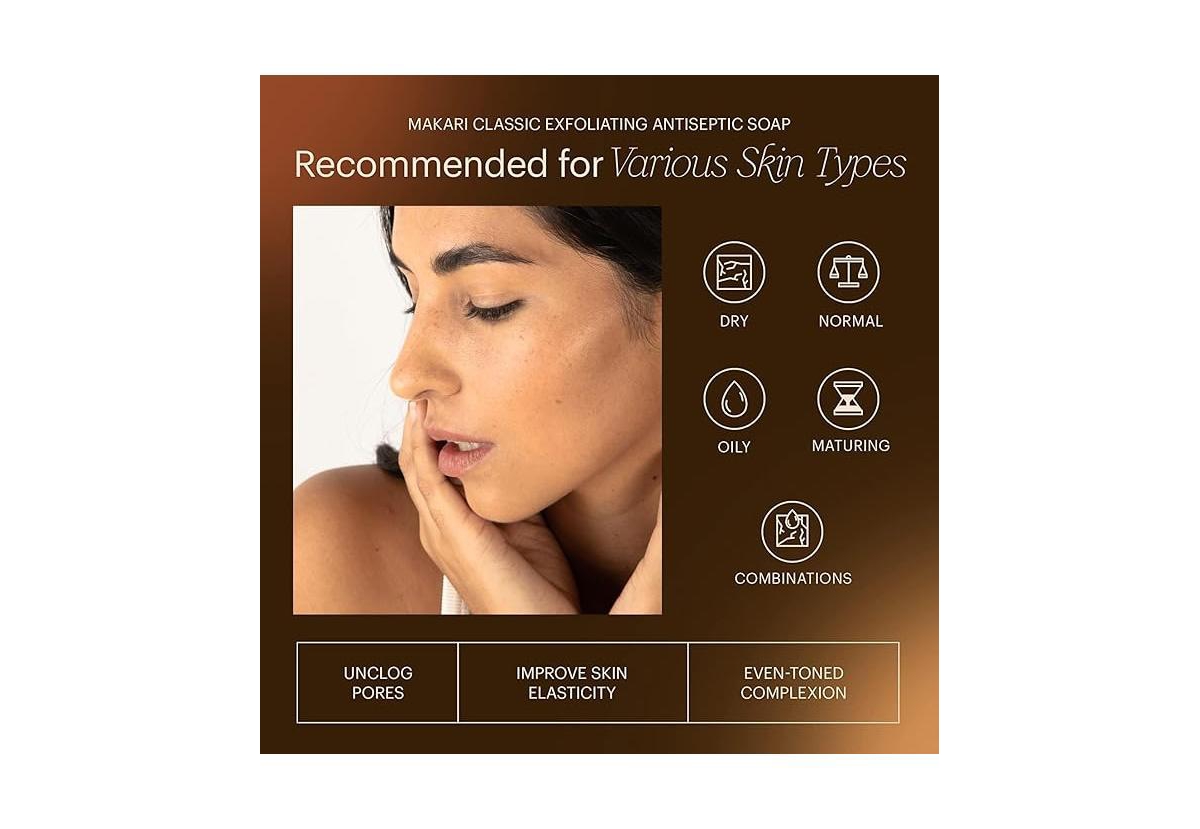 Makari Brightening Exfoliating Soap - 7oz