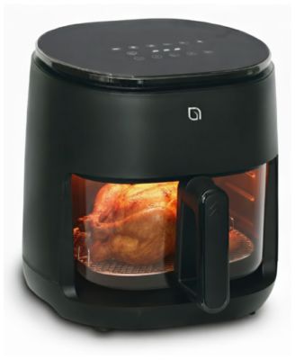 5QT Digital Glass Air Fryer - Self-Cleaning, Digital Touch Screen, Healthier Frying, Watch Your Food Cook
