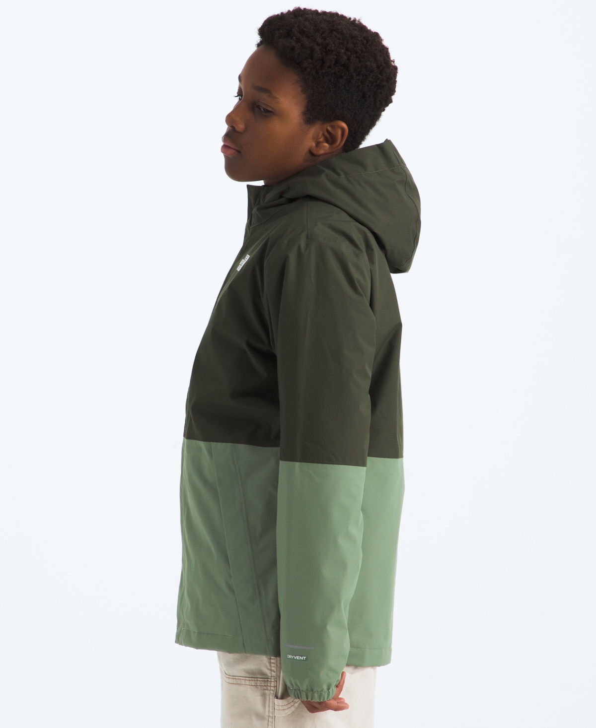 The North Face Boys 6-16 Warm Antora Rain Zipper Jacket