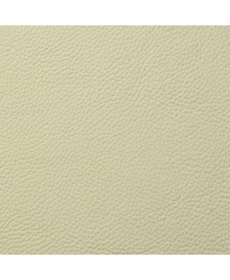 Large Massage Recliner Chair with Real Leather Upholstery, Adjustable Footrest, and Metal-Plywood Frame