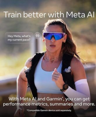 Unisex Meta Vanguard AI Sunglasses, OW8001