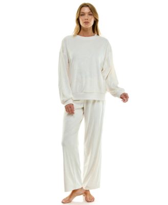 Women's Long Sleeve Crew Neck and Pant Set