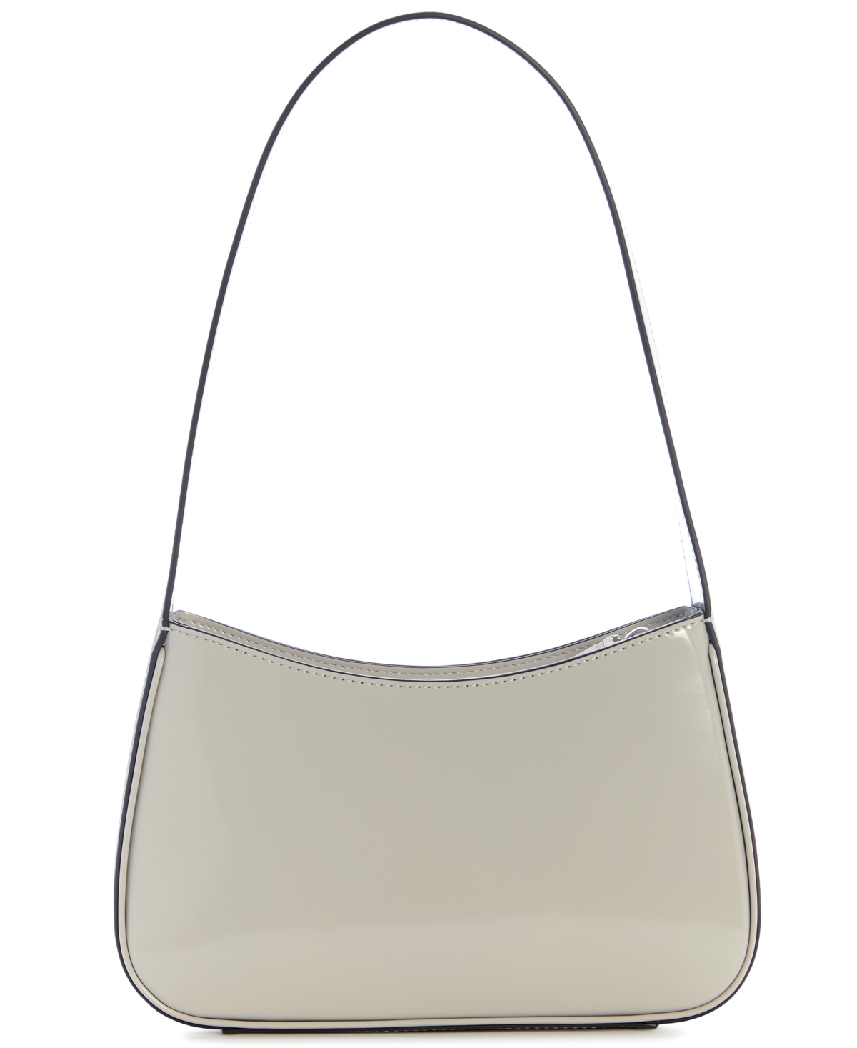 Guess Arnela Top Zip Small Shoulder Bag In Gray