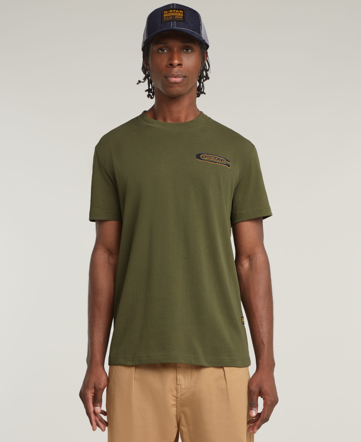 G-Star Raw Men's Back Graphic Arch Regular-Fit T-Shirt