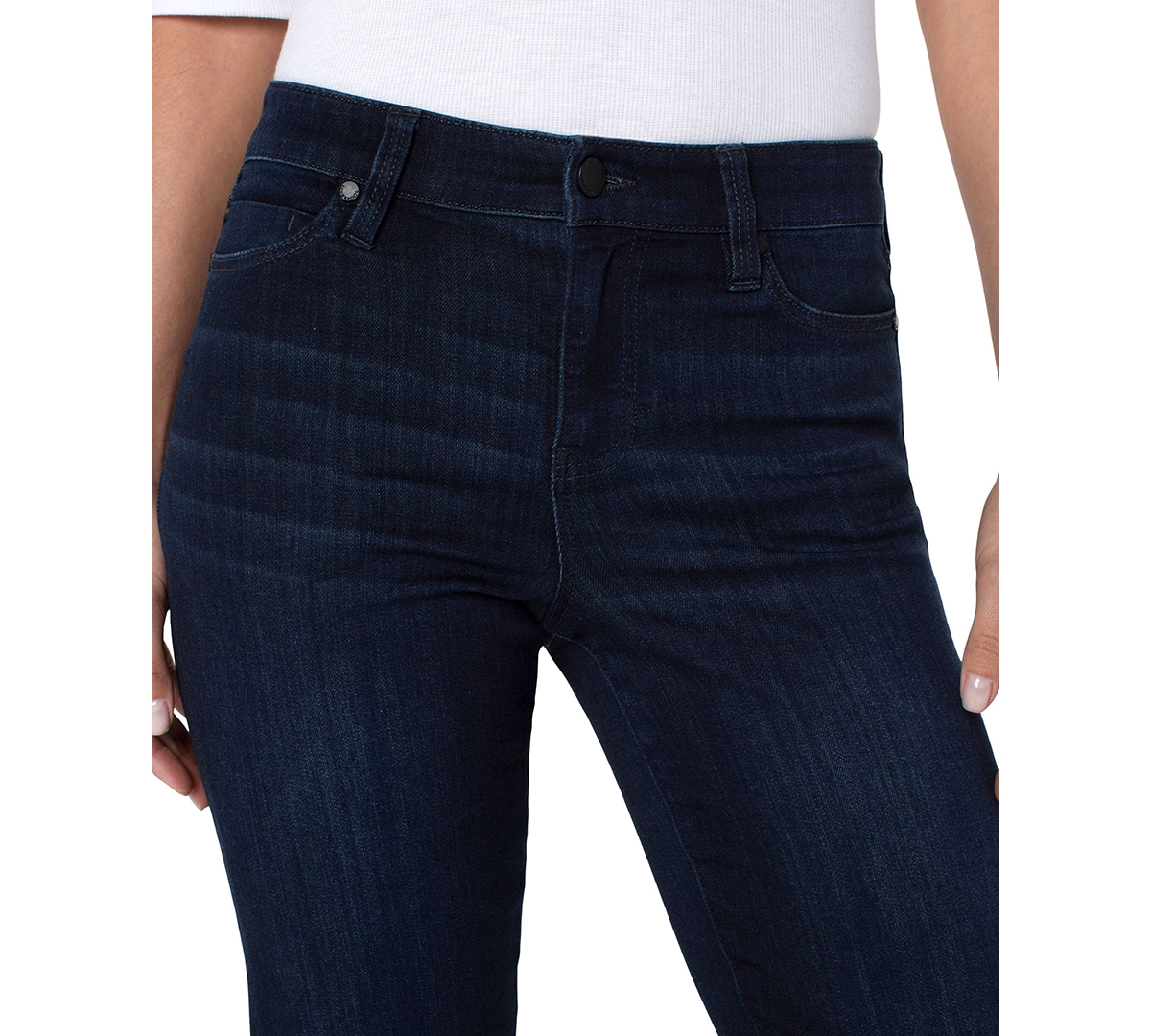 Liverpool Los Angeles Petite Kennedy Straight Leg Jeans