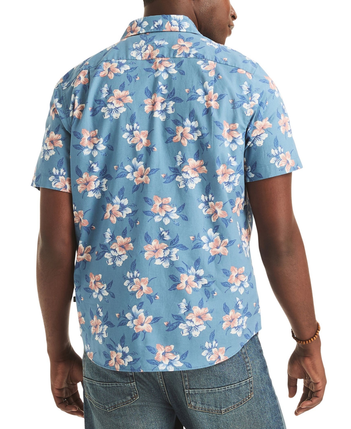 Nautica Men's Printed Short-Sleeve Shirt