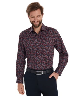 Men's Casa Floral Printed Dress Shirt, Macy's Exclusive